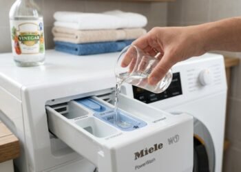 Porque todo mundo deveria aplicar vinagre na máquina de lavar