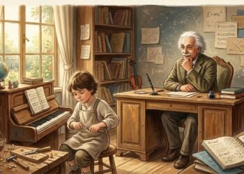 A lição de Einstein para o filho: por que ele acreditava que o piano e a carpintaria ensinavam mais do que a escola