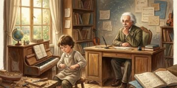A lição de Einstein para o filho: por que ele acreditava que o piano e a carpintaria ensinavam mais do que a escola