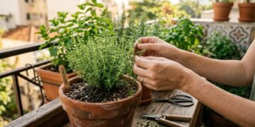 Jardineiros revelam o segredo para manter tomilho bonito e cheio de sabor