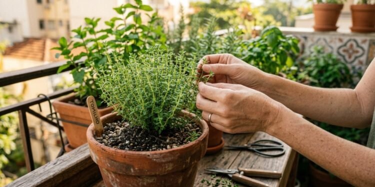 Jardineiros revelam o segredo para manter tomilho bonito e cheio de sabor
