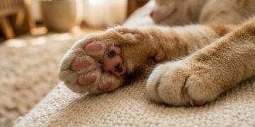 O que significa o cheirinho estranho nas patas do gato e quando se preocupar