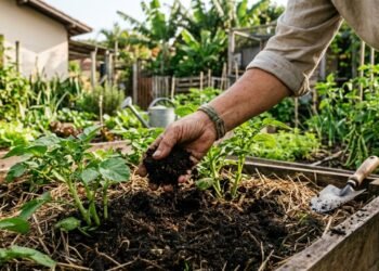 Como fazer a amontoa de batatas para aumentar a produção da sua colheita