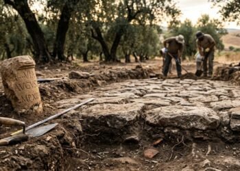 Escondida sob as oliveiras, estrada romana intacta pode reescrever a história da Espanha