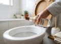 O truque do vinagre no vaso sanitário antes de dormir, veja para que serve e quando usar