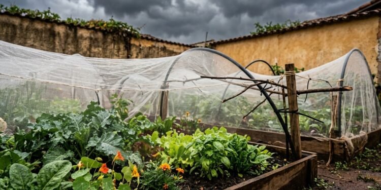 O truque simples que protege suas plantas dos danos causados pelas tempestades de granizo
