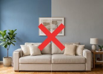 Nem paredes azuis, nem cinzas: a cor que está deixando as casas mais aconchegantes em 2026