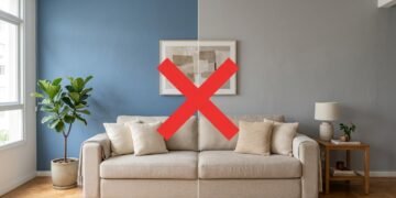 Nem paredes azuis, nem cinzas: a cor que está deixando as casas mais aconchegantes em 2026