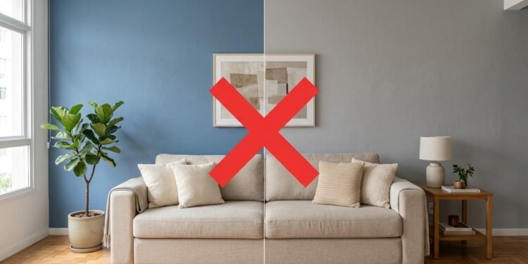 Nem paredes azuis, nem cinzas: a cor que está deixando as casas mais aconchegantes em 2026