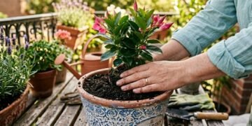Como cultivar dipladenia no vaso para decorar sua varanda
