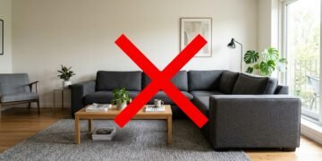 Adeus sofá de canto reto: o novo formato que virou tendência para salas pequenas e elegantes