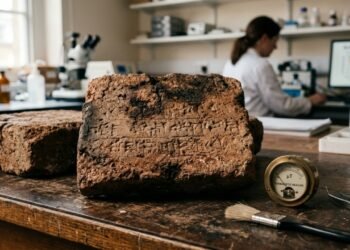 Cientistas descobrem um "registro intacto" de 3.000 anos atrás no lugar mais comum e impensável.