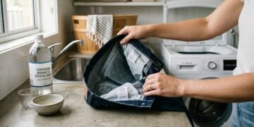 “Pare de Matar Suas Calças Jeans: o Truque com VINAGRE que os Especialistas Não Queriam Popularizar (e que Salva Até o Seu Par Favorito)”