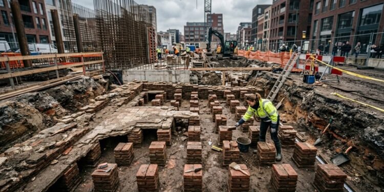 “Debaixo do seu condomínio: como as termas romanas gigantes de Waalfront obrigam a reescrever a história do Império no norte”