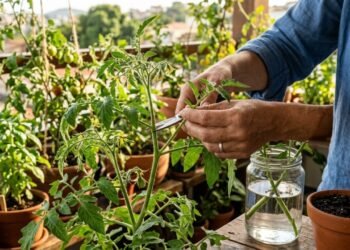 Como criar novos pés de tomate sem sementes usando uma técnica simples
