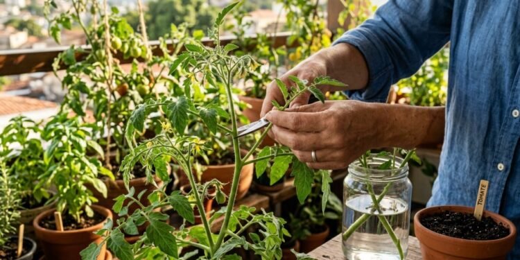 Como criar novos pés de tomate sem sementes usando uma técnica simples