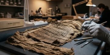 Manuscrito escondido em múmia infantil revela segredos da vida no Egito antigo