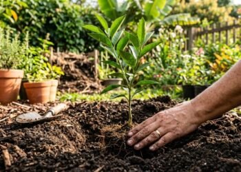 O jeito certo de plantar em casa e evitar que sua árvore cresça fraca e sem frutos
