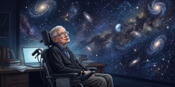 Stephen Hawking, cientista: "Somos uma espécie avançada de macacos em um planeta menor orbitando uma estrela comum."