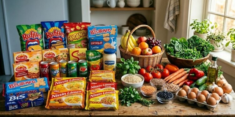Os efeitos no corpo da troca de alimentos ultraprocessados por opções saudáveis