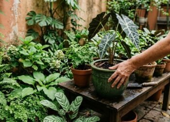 Plantas para sombra e espécies que prosperam em vasos na varanda voltada para o norte