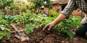 Poucos sabem, mas esse método ajuda a cultivar batatas maiores, saudáveis e sem desperdício