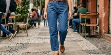 A calça que sua avó usava está dominando 2026 e combinando com todos os sapatos baixos