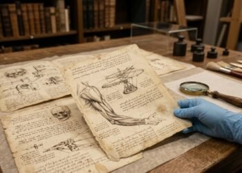 Após 400 anos manuscritos de Leonardo da Vinci são reunidos em plataforma online
