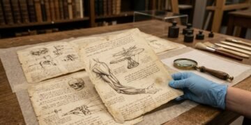 Após 400 anos manuscritos de Leonardo da Vinci são reunidos em plataforma online
