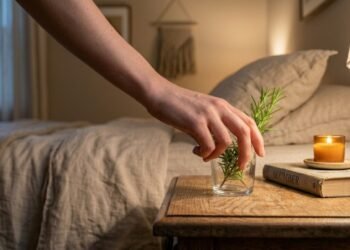 Essa planta aromática no quarto está sendo usada para melhorar o sono e reduzir o estresse diário