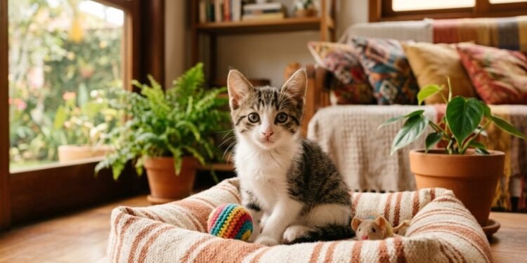 É assim que você sabe que seu gato adora morar com você
