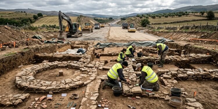 “Autopista Parada por um ‘Jackpot’ Celta: o Achado que Travou as Obras e Pode Reescrever a História de Espanha”