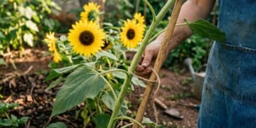 O que fazer com girassóis em junho para garantir flores lindas
