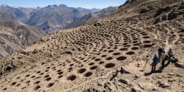 Mais de 5.200 buracos nos Andes peruanos é finalmente explicado