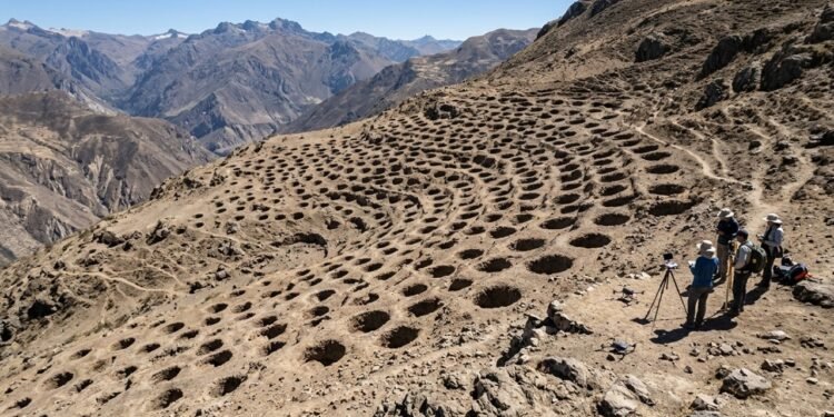Mais de 5.200 buracos nos Andes peruanos é finalmente explicado