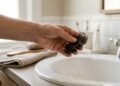 A quantidade de fios no banho revela quando a queda pode estar ligada à saúde do corpo