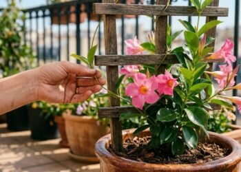 Essa trepadeira resistente ao calor está transformando terraços e florescendo sem parar o ano todo