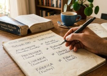 Palavras idênticas que têm sentidos completamente diferentes em outro idioma