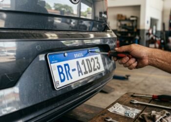 Troca de placas Mercosul é obrigatória em 2026? Entenda o que diz o projeto de lei aprovado na Câmara