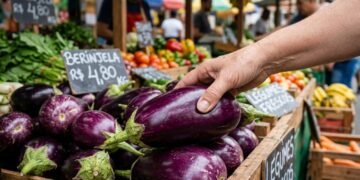 Antes de comprar berinjela na feira, veja estes sinais que revelam se ela está no ponto certo