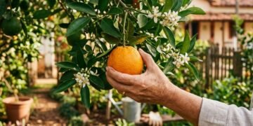 Quem cultiva laranjeira em casa nunca ignora este detalhe que faz os frutos nascerem