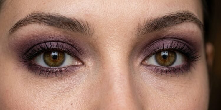 O truque de maquiagem que faz os olhos castanhos parecerem mais verdes, está nesta cor de sombra