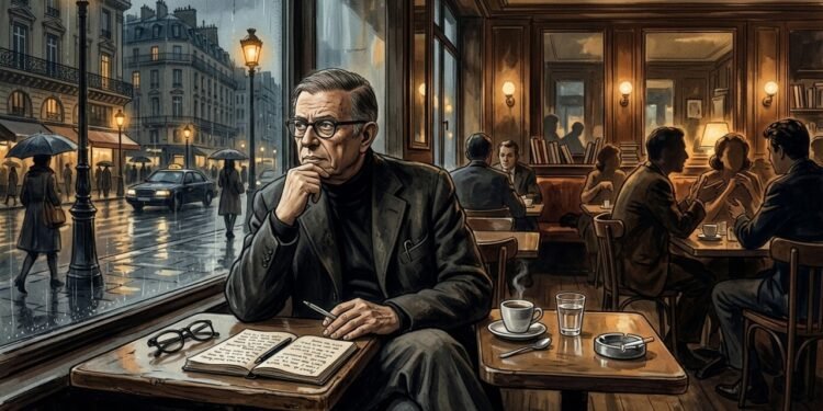 Sartre explica por que a agressividade pode ser um sinal de perda da própria razão