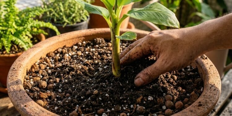 Mesmo em vasos, essa fruta tropical consegue produzir cachos completos