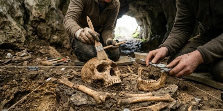 Pesquisadores analisam um fóssil de milhares de anos e descobrem como era a vida dos humanos antigos
