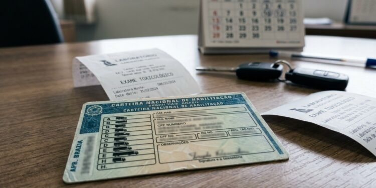 Motoristas das categorias C, D e E recebem alerta sobre exame em 2026 que pode custar quase R$ 3 mil no bolso