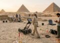 Anomalia descoberta perto das pirâmides de Gizé intriga arqueólogos do mundo inteiro