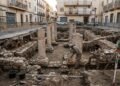 Descoberta histórica de colunas romanas e vestígios visigóticos ocultos por séculos