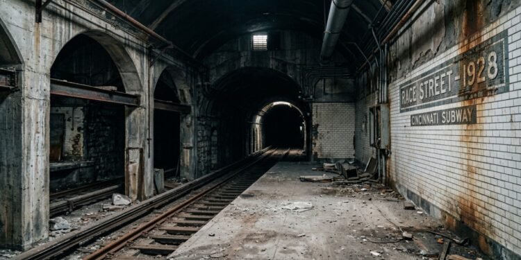 Esta cidade dos EUA construiu um sistema de metrô sob suas ruas na década de 1920, mas nenhum passageiro jamais o utilizou