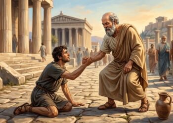 Sócrates deixou avisado em 400 a.C.: "Não despreze os que tropeçam e ajude os que caem".